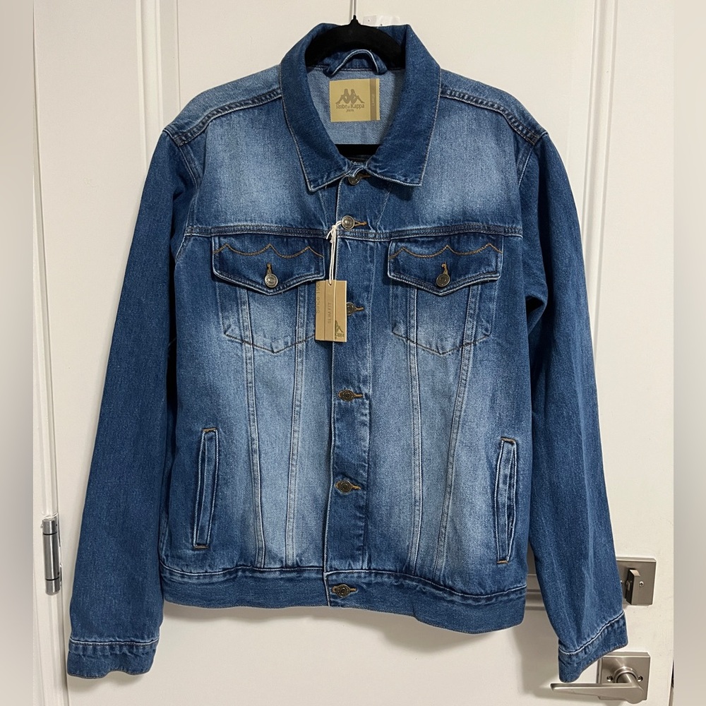 NWT - Robe di Kappa Women's Mungo Slim Fit Denim Jacket - Size L